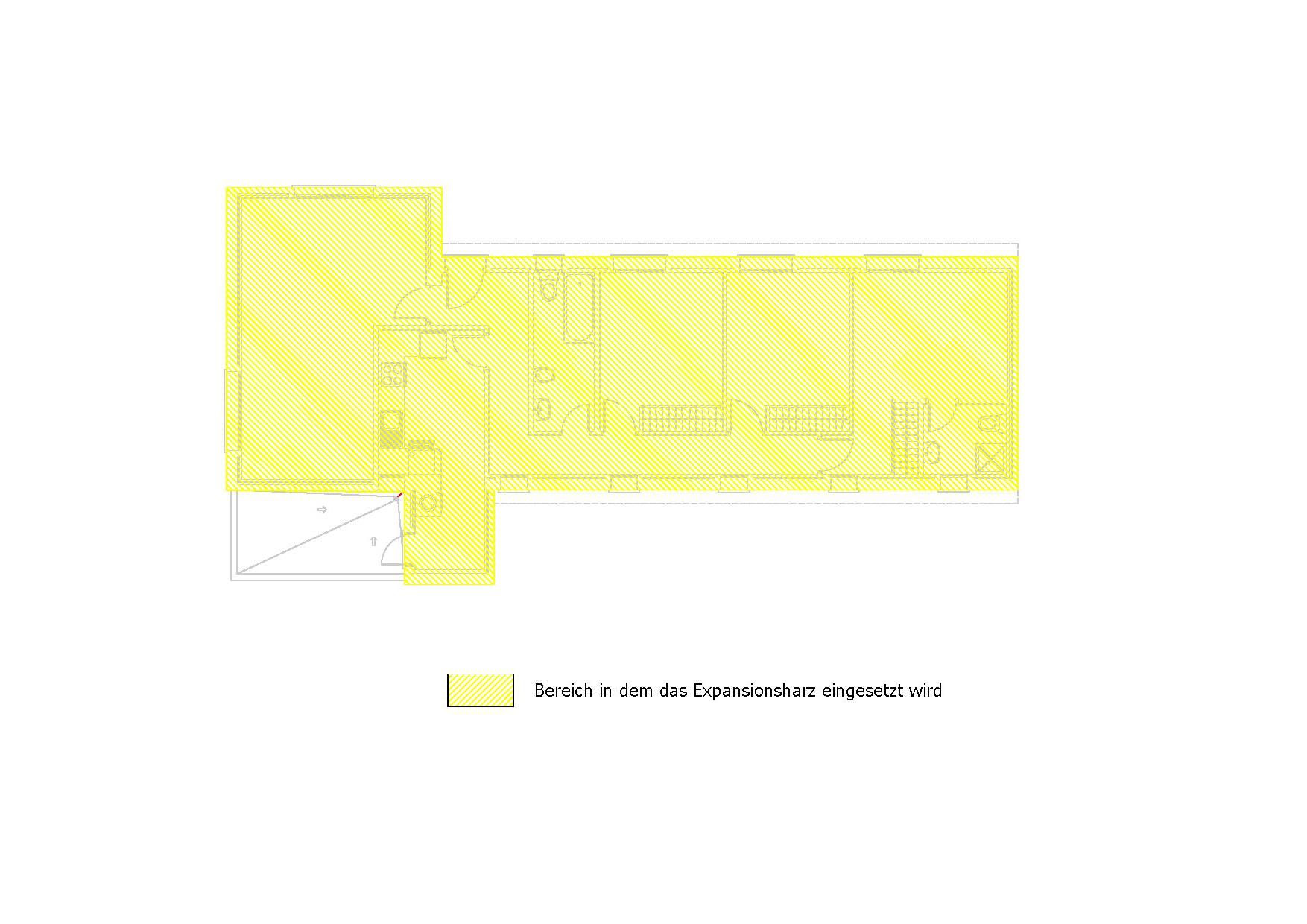 Planimetrie Baugrundkonsolidierung mit Expansionsharz