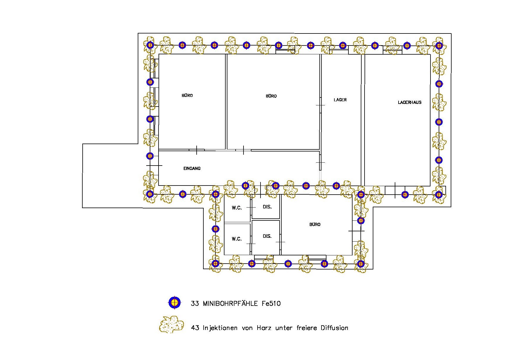 Baugrundverstärkung mit Lift & Block Technologie